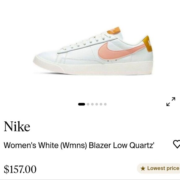 Nike Blazer Low “Pink Quartz” Sneakers - Picture 11 of 11